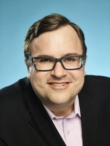 reid hoffman headshot portrait