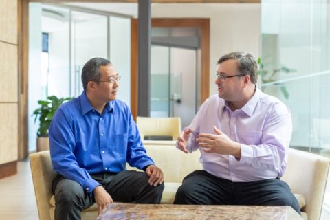 Chris Yeh and Reid Hoffman Chris Yeh and Reid Hoffman