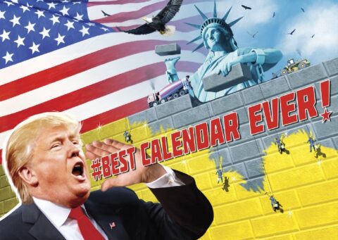trump-calendar Donald Trump's Big, Beautiful Wall Calendar 2020
