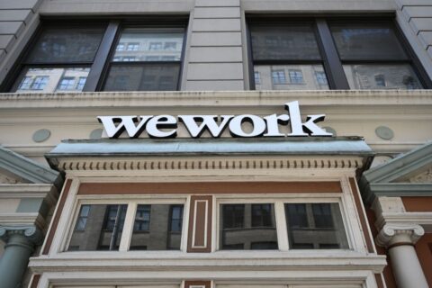 wework WeWork building (Credit: AFP/Getty Images)